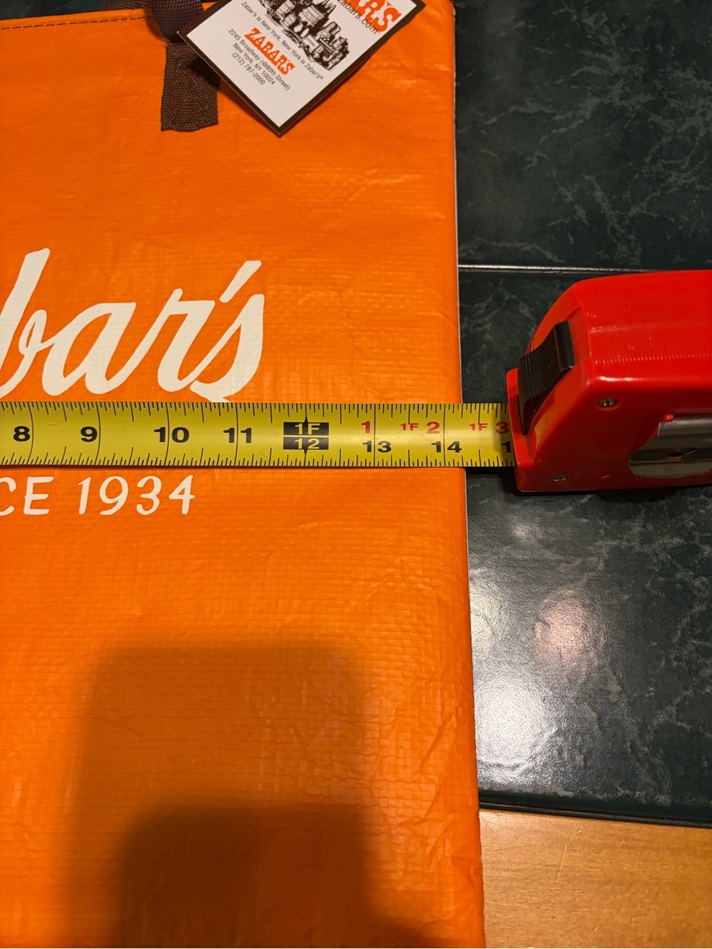 Zabar's Insulated Tote and Cooler Set in Orange and White - Picture 14 of 16
